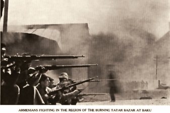 Armenians_fighting_in_the_region_of_the_burning_tatar_bazar_at_baku_march_days_1918
